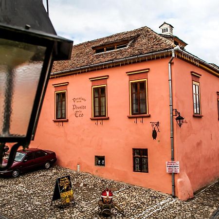 La Teo Pensiune Si Pivnita Sighisoara Exterior photo